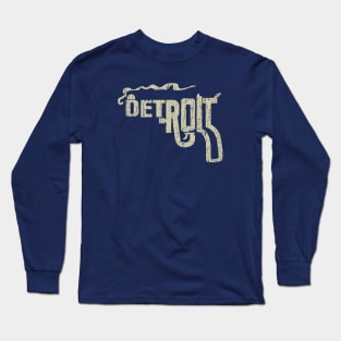 Detroit Smoking Gun Long Sleeve T-Shirt